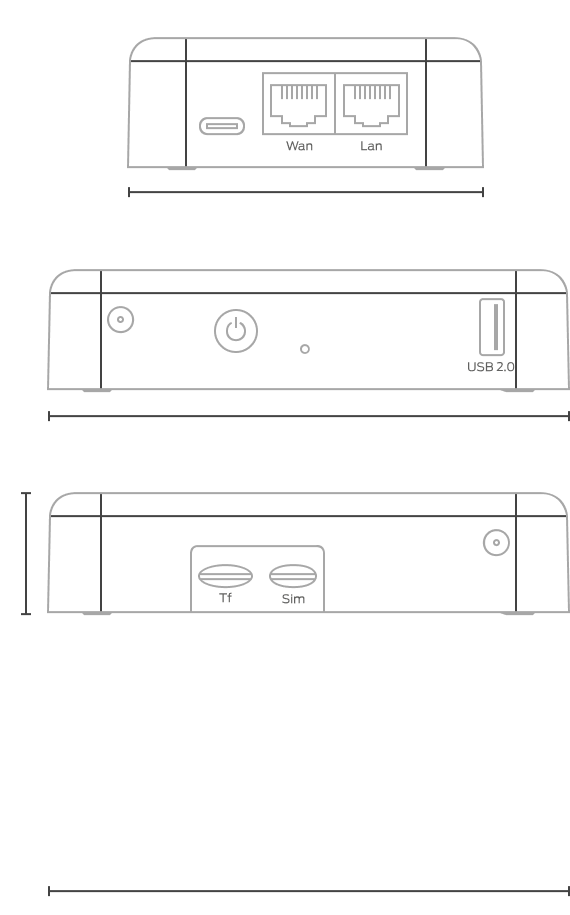 M106 lte cat6 gateway router